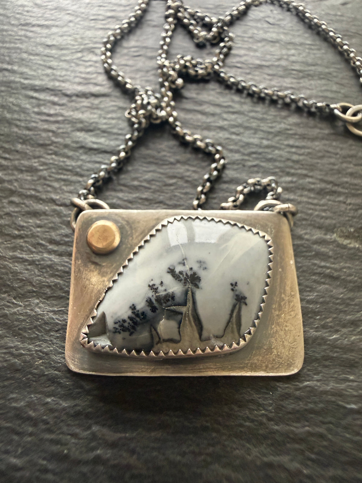 Jasper pendant