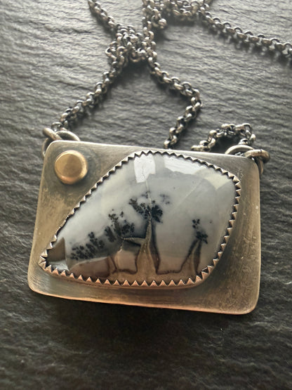 Jasper pendant