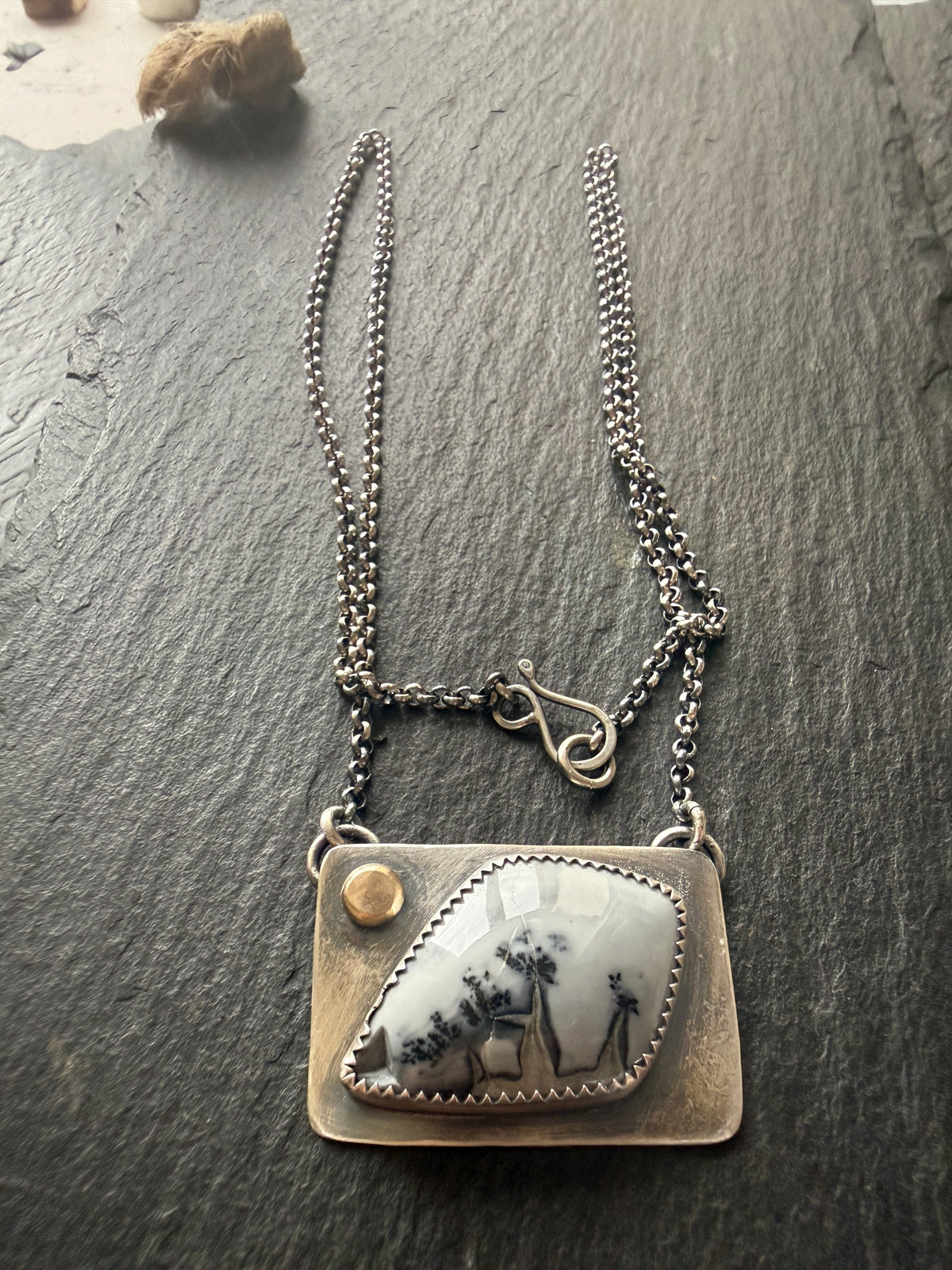 Jasper pendant