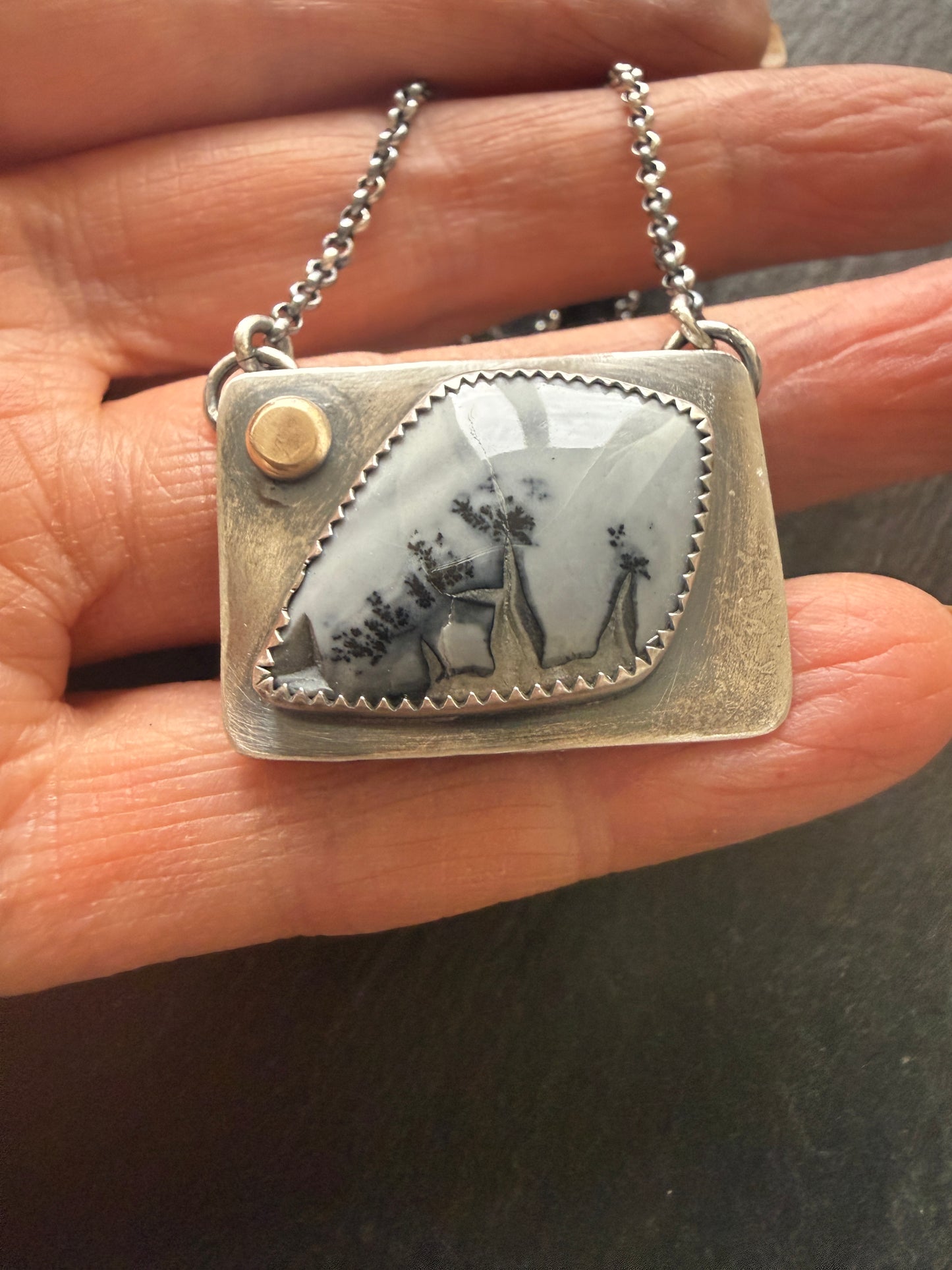 Jasper pendant
