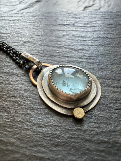 Aquamarine Pendant Necklace