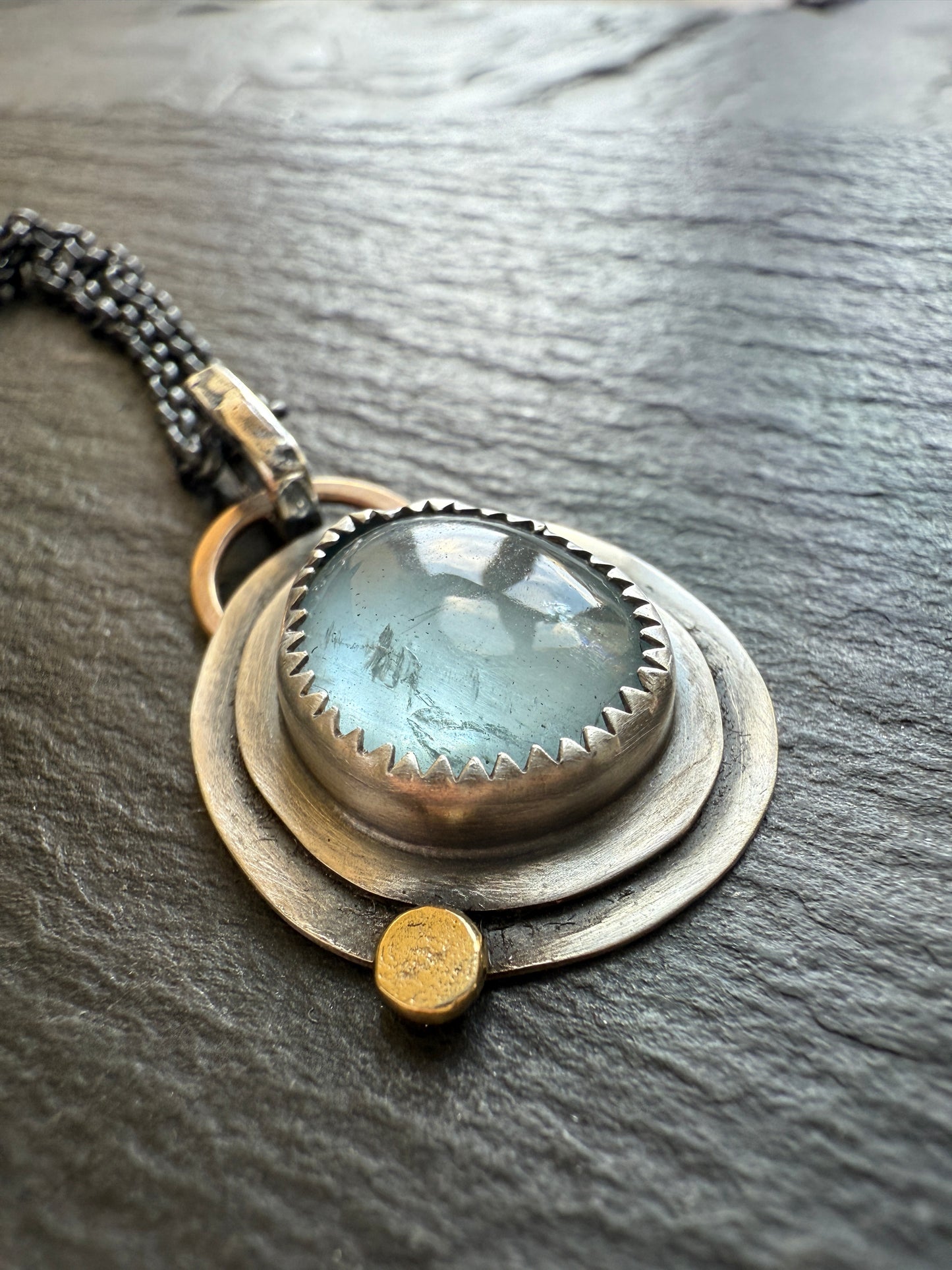 Aquamarine Pendant Necklace