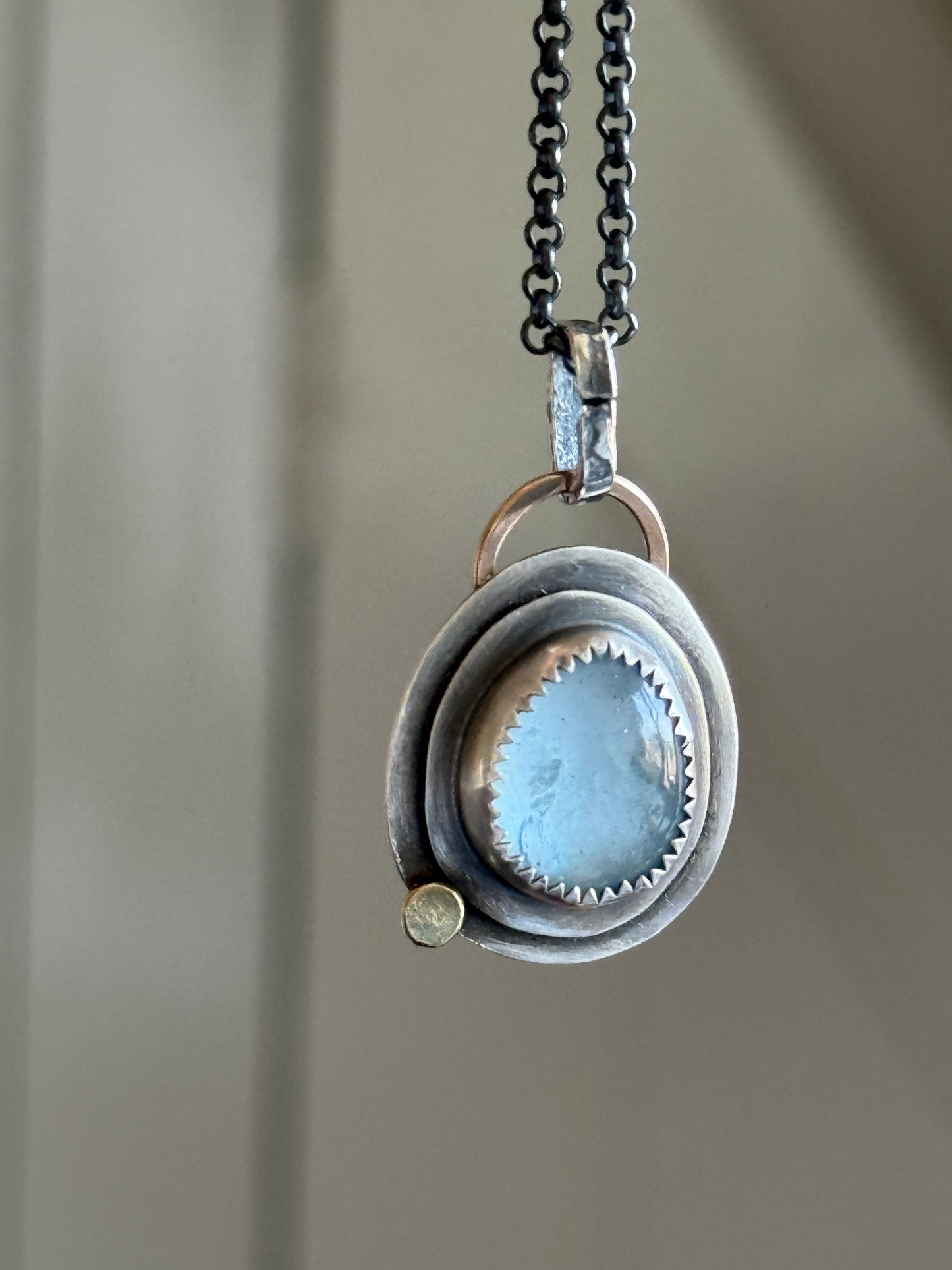 Aquamarine Pendant Necklace