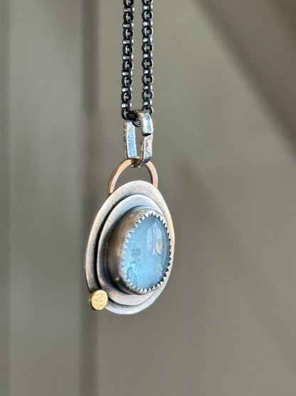 Aquamarine Pendant Necklace