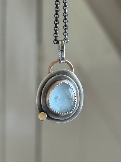 Aquamarine Pendant Necklace