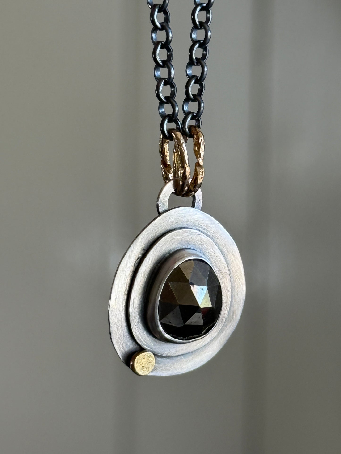 Pyrite Pendant Necklace