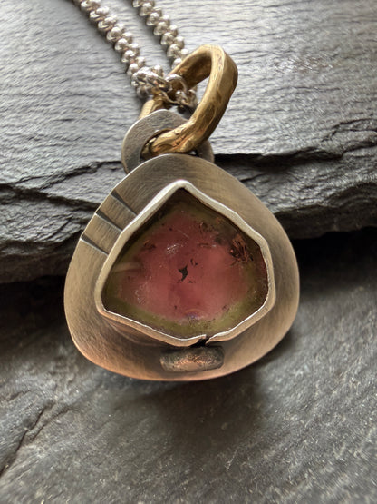 Dainty Tourmaline Pendant