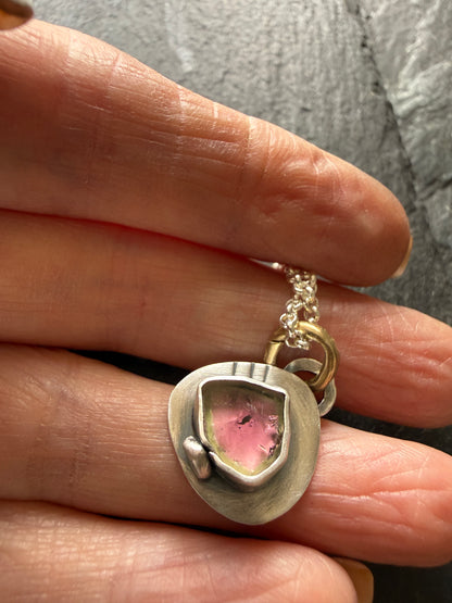 Dainty Tourmaline Pendant