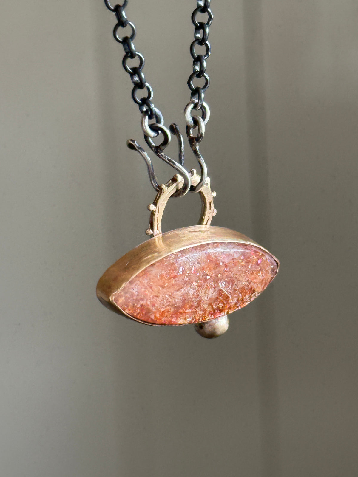 Confetti Sunstone Pendant