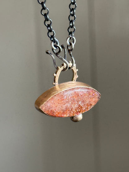 Confetti Sunstone Pendant