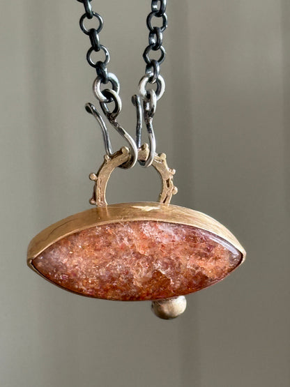 Confetti Sunstone Pendant