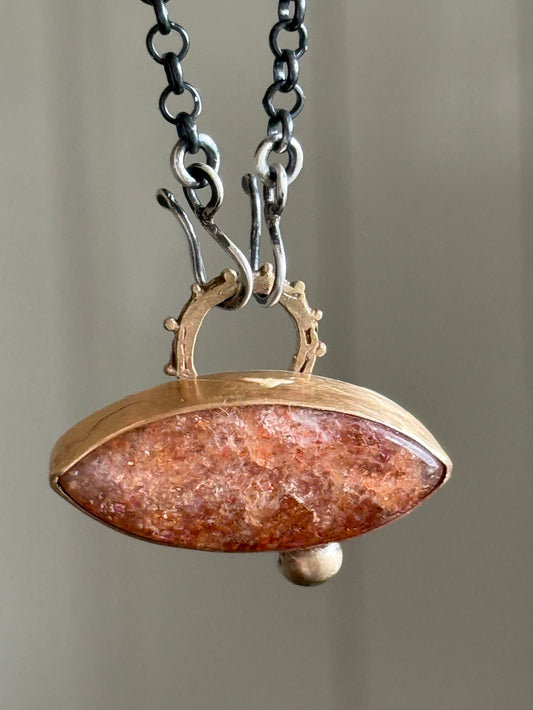 Confetti Sunstone Pendant