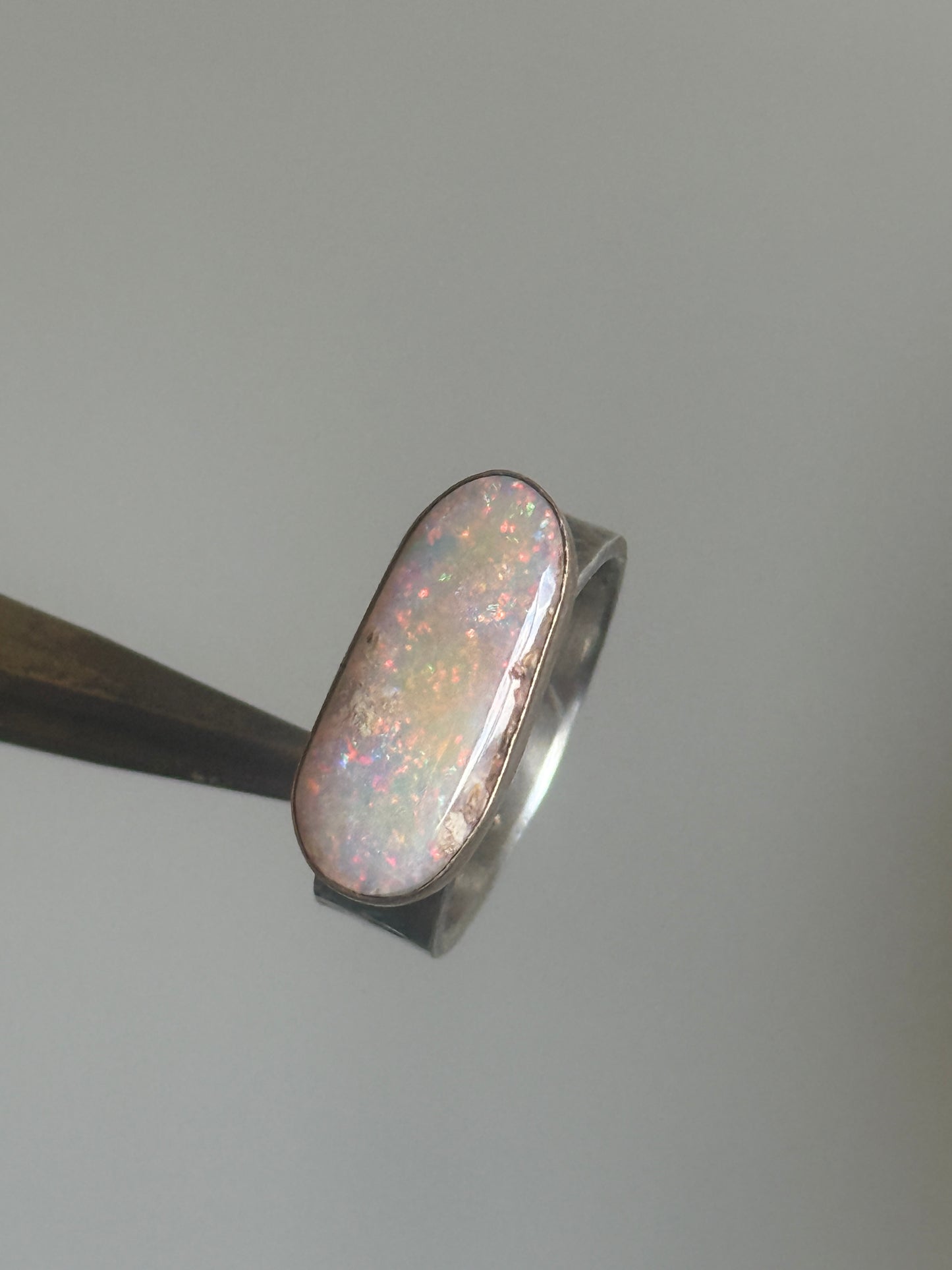 Colourful Opal Ring US 8 / UK P 1/2