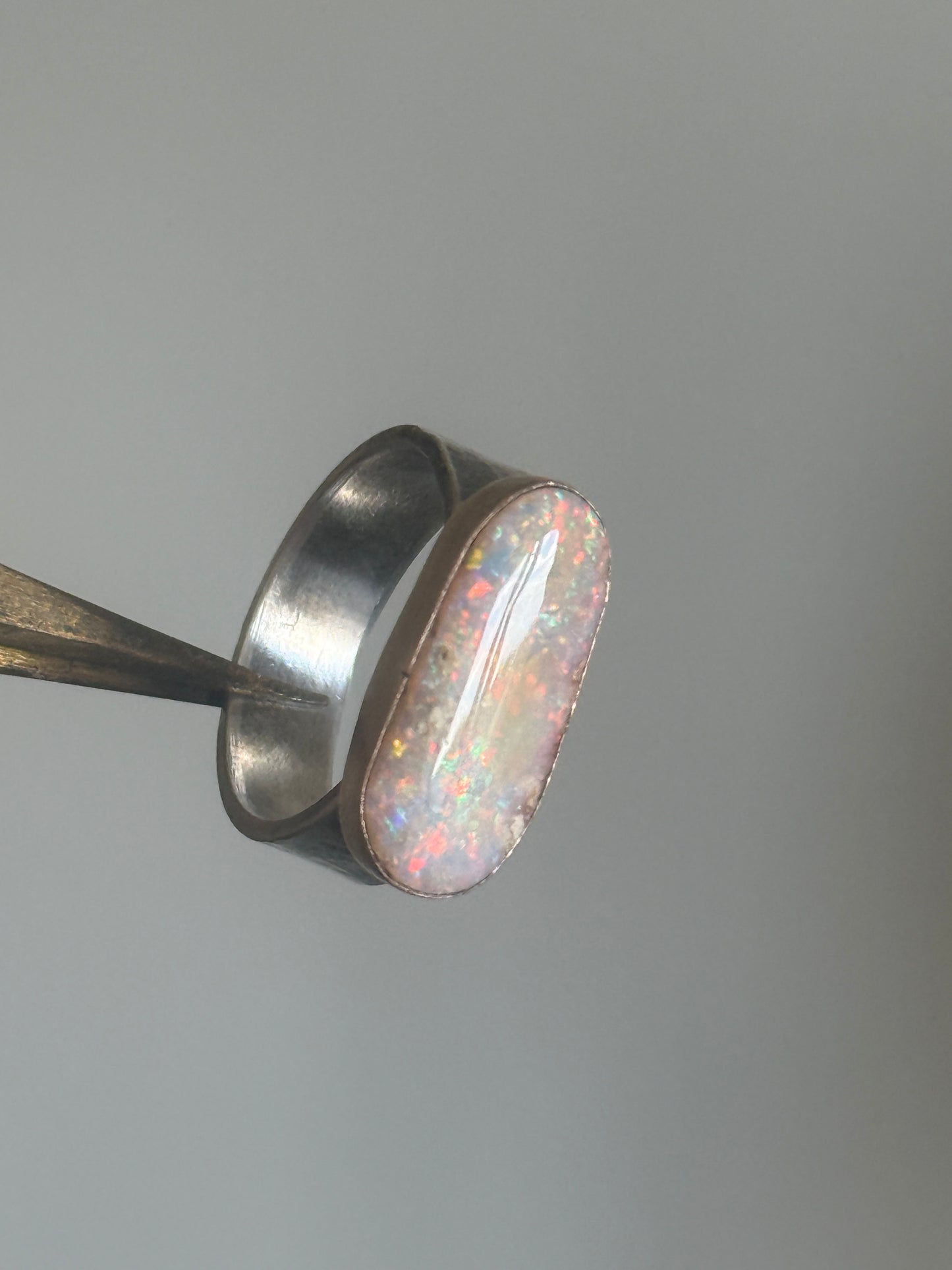 Colourful Opal Ring US 8 / UK P 1/2