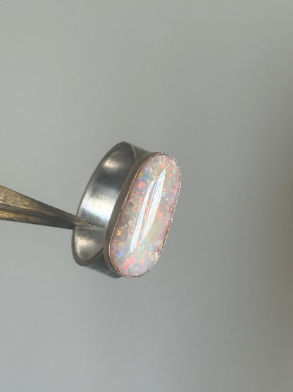 Colourful Opal Ring US 8 / UK P 1/2