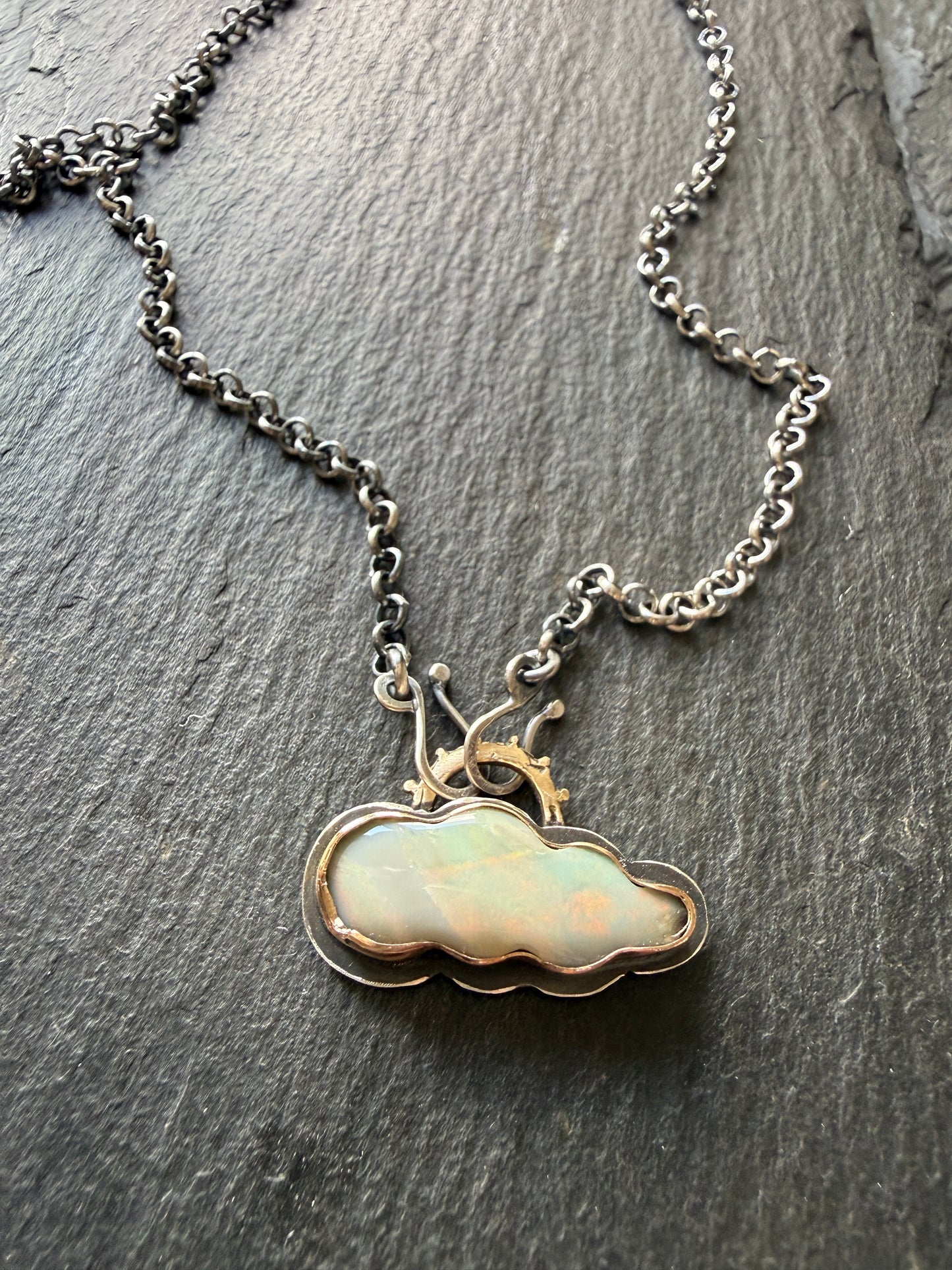 Opal Cloud Pendant
