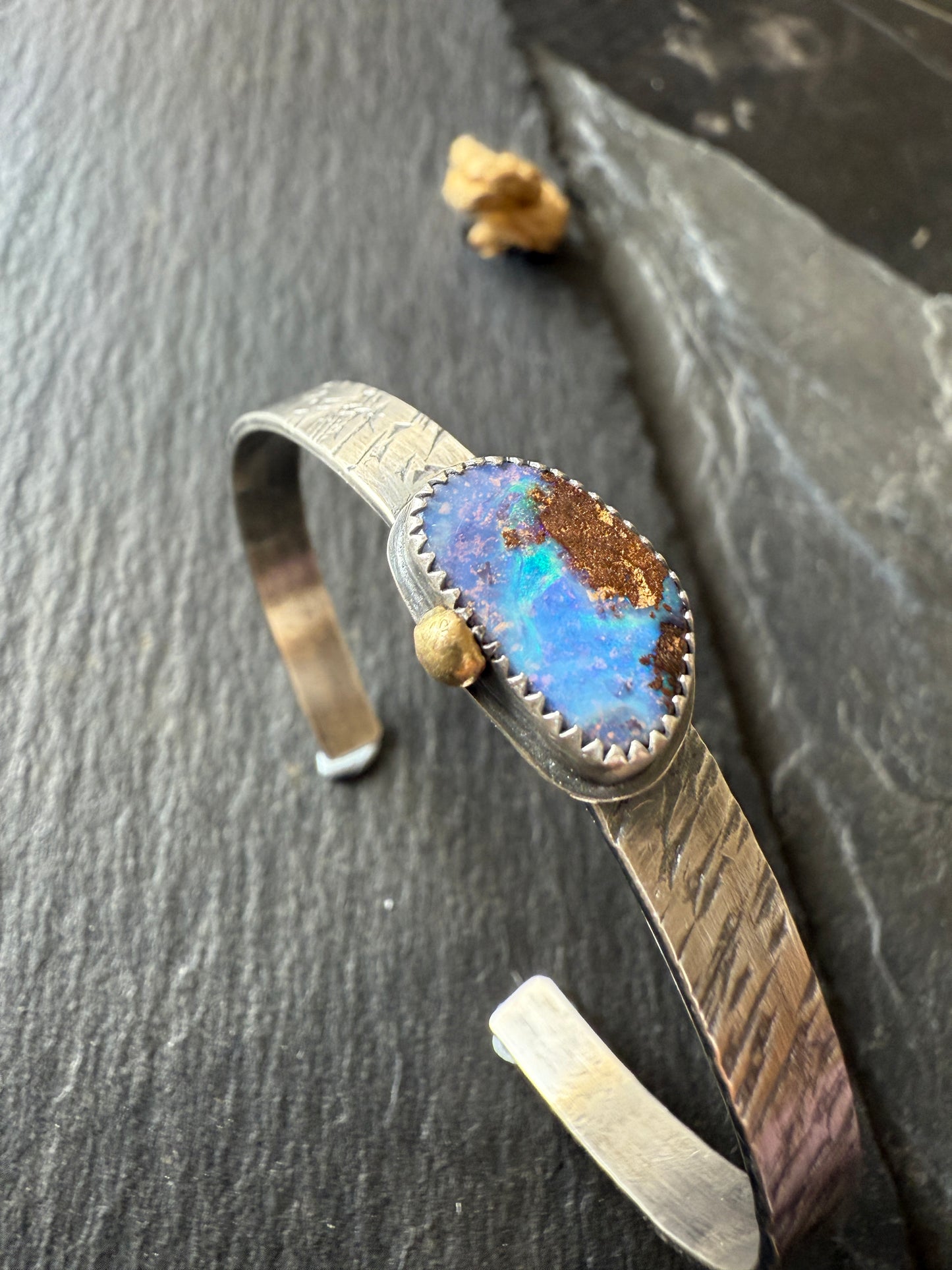 Deep Blue Sea Cuff Bangle