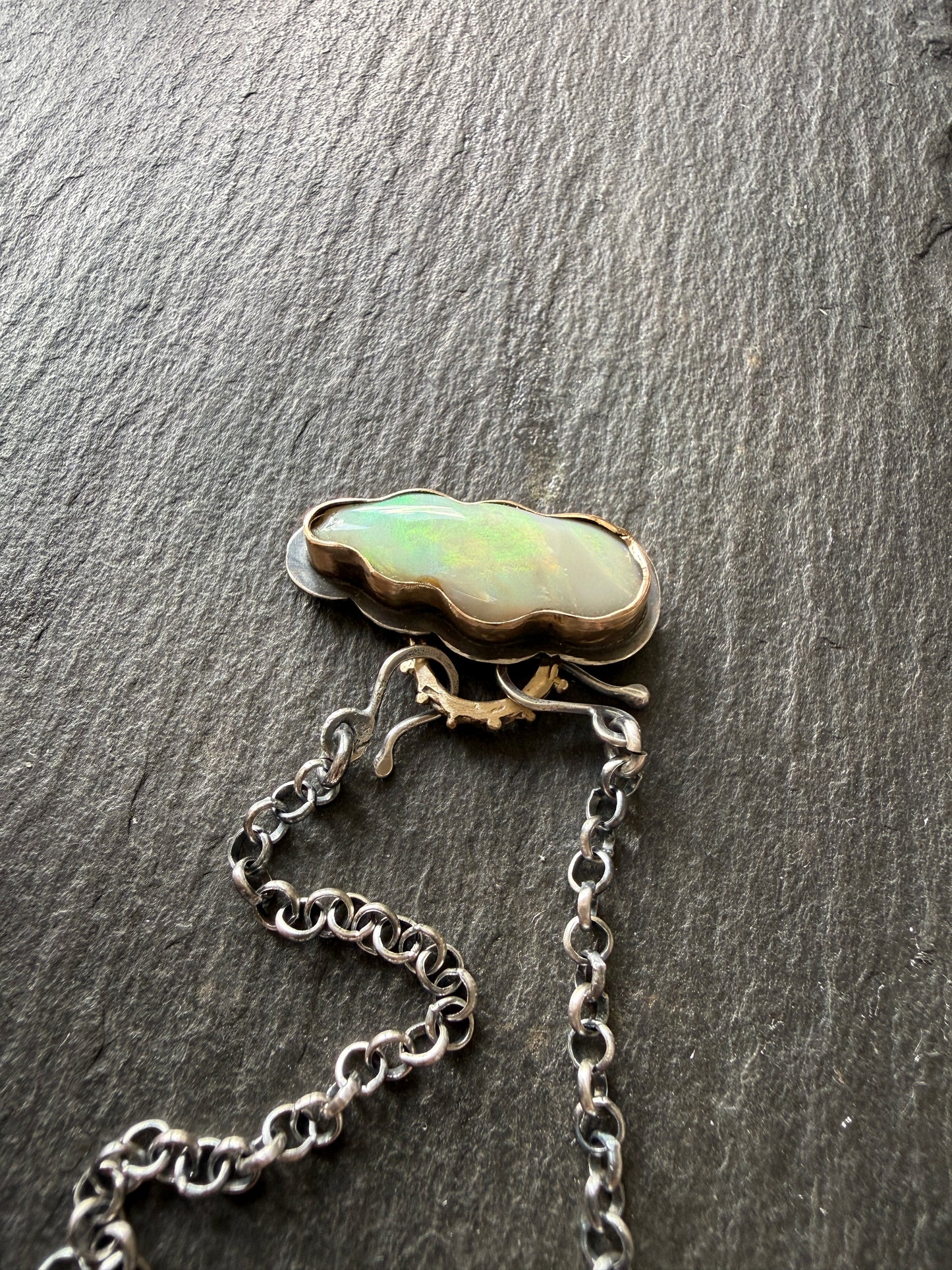 Opal Cloud Pendant