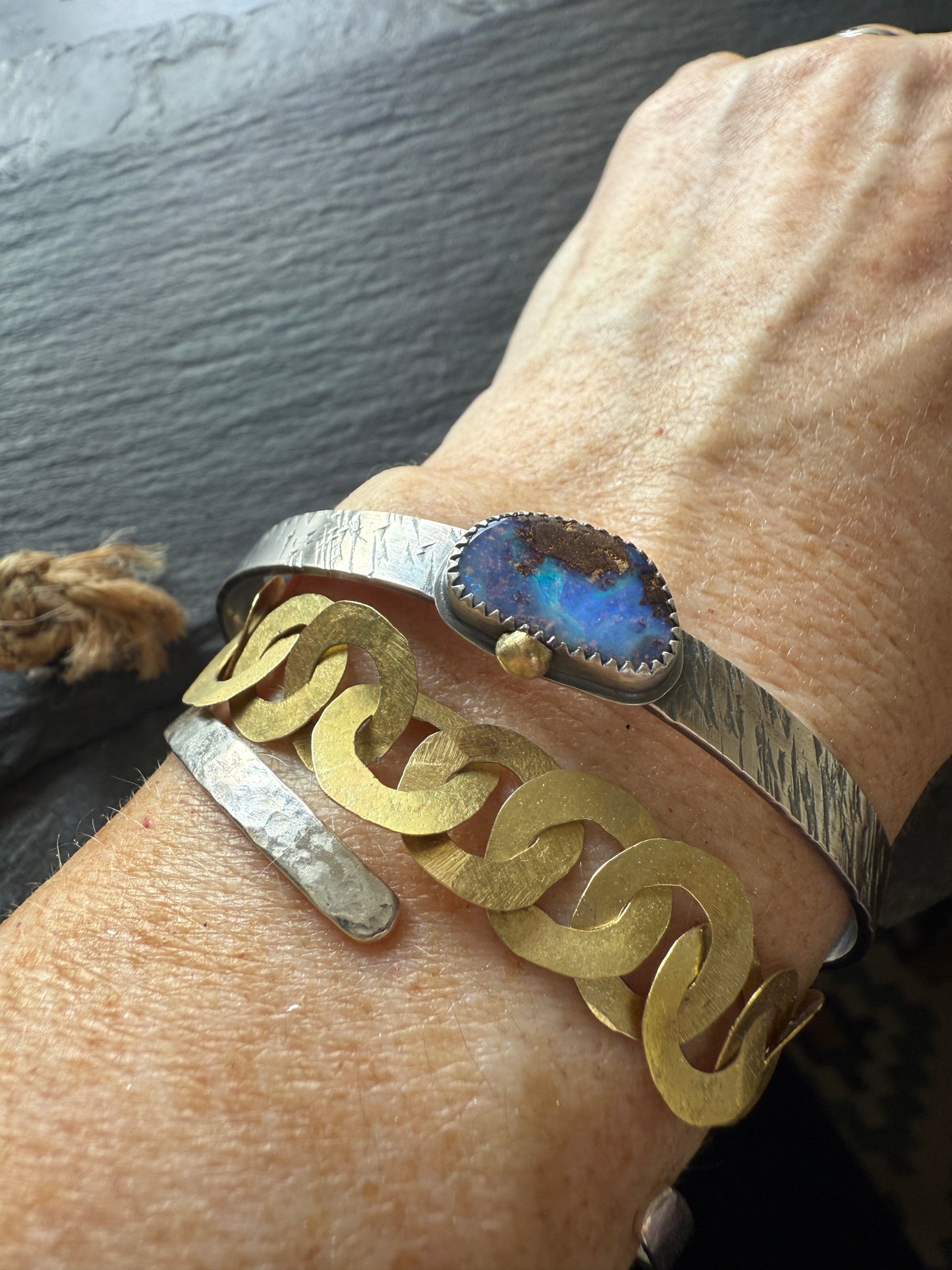 Deep Blue Sea Cuff Bangle