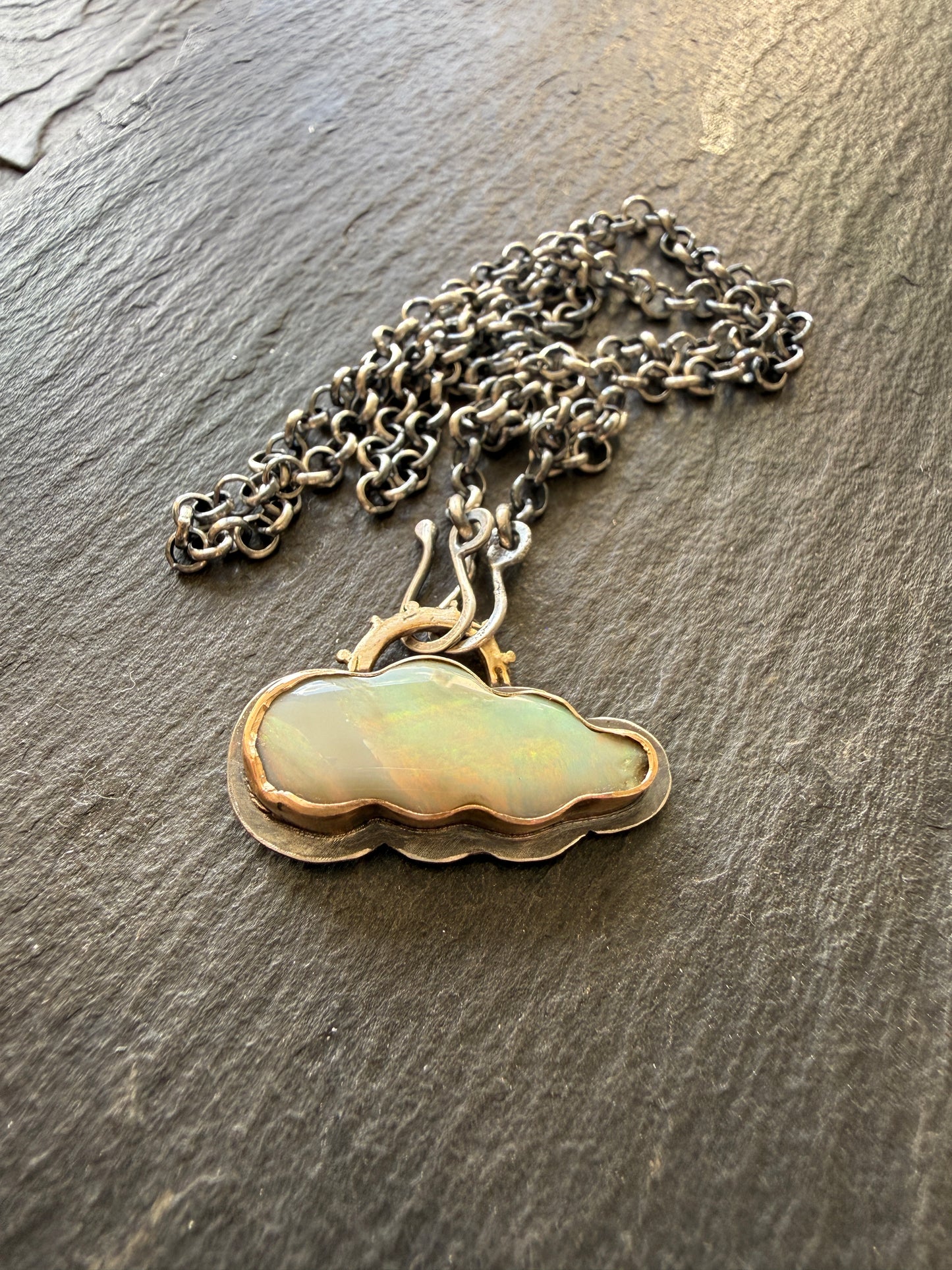 Opal Cloud Pendant