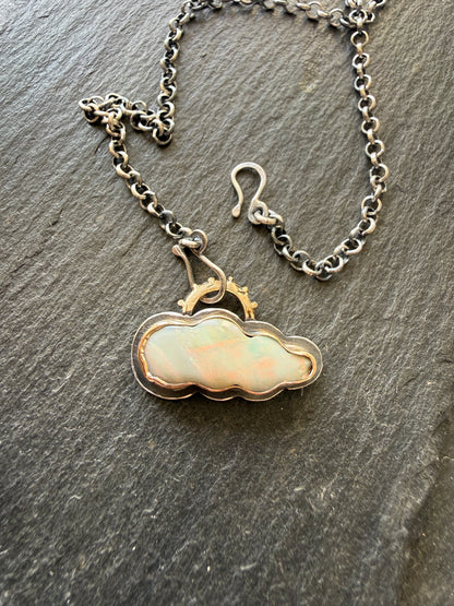 Opal Cloud Pendant