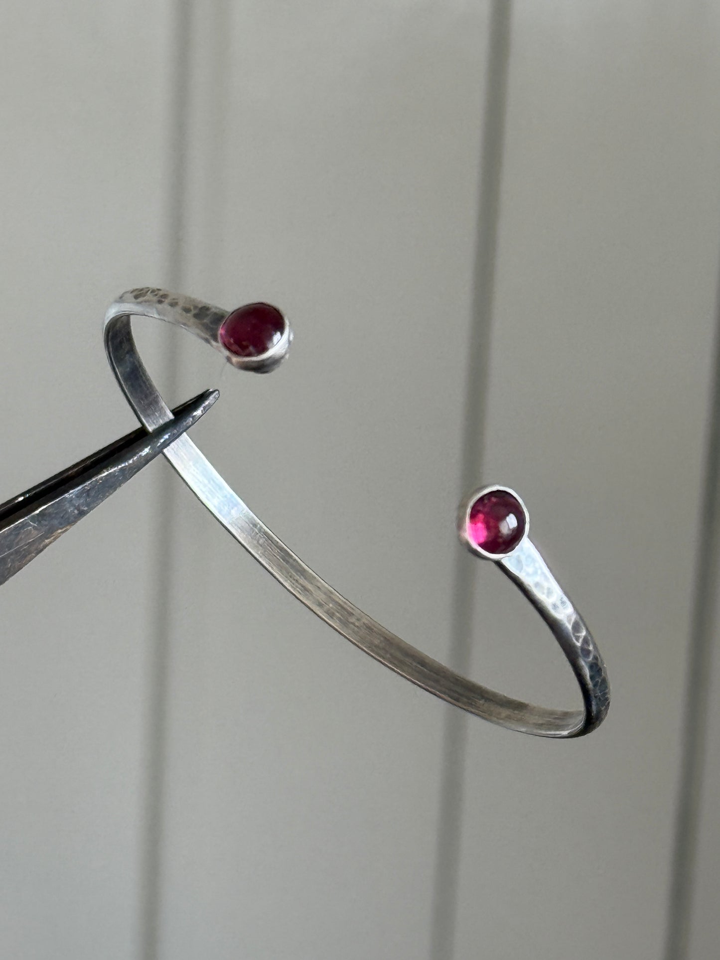 Rhodalite Garnet Bangle