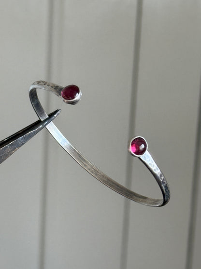 Rhodalite Garnet Bangle