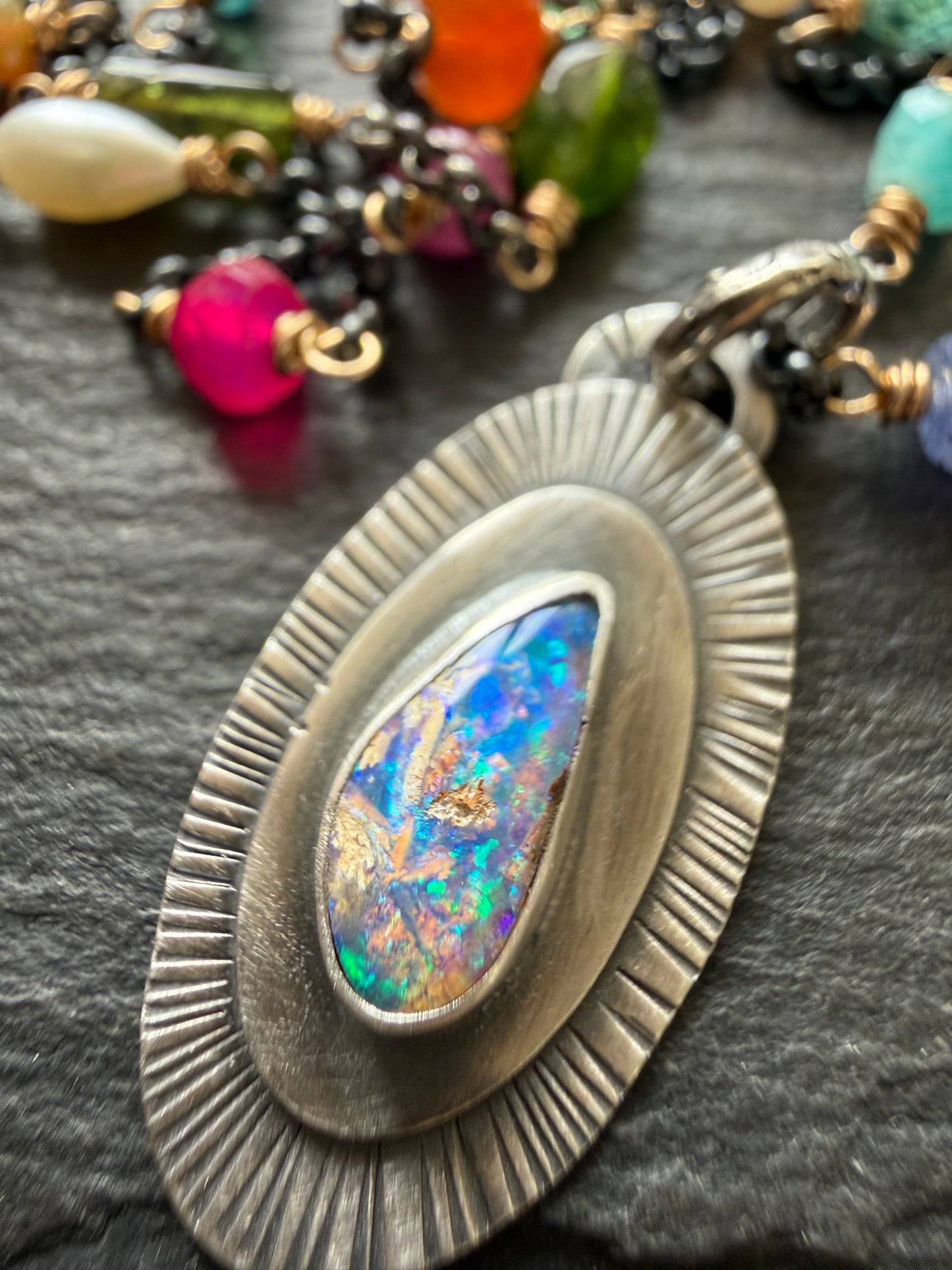 Gemstone Chain Necklace