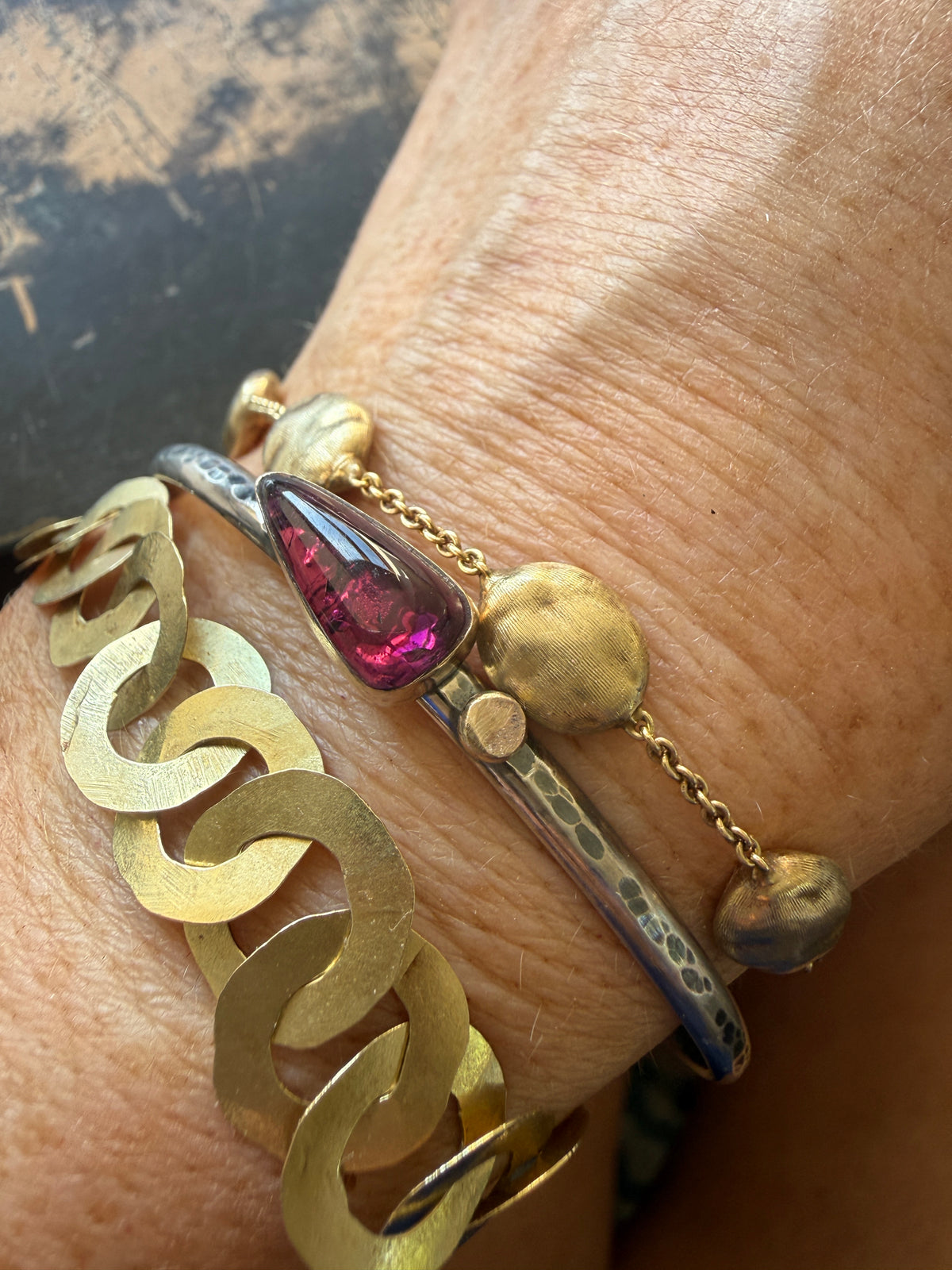 Tourmaline Bangle
