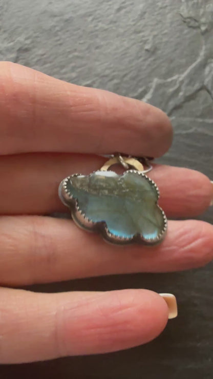 Labradorite Cloud Pendant