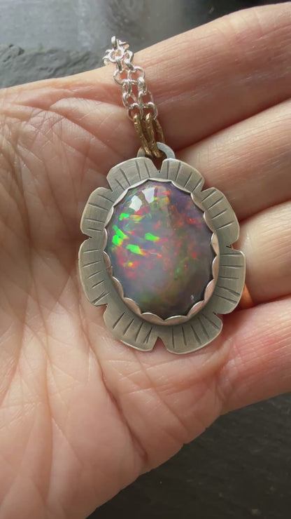 Black Ethiopian Opal