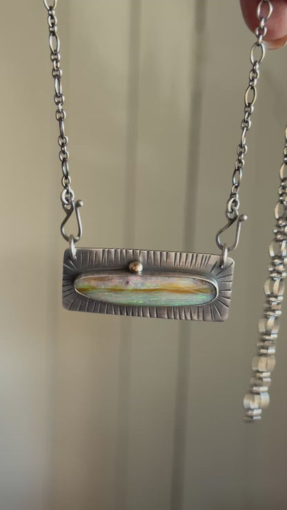 Pastel Opal Necklace