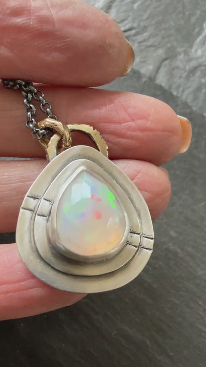 Ethiopian Opal Necklace