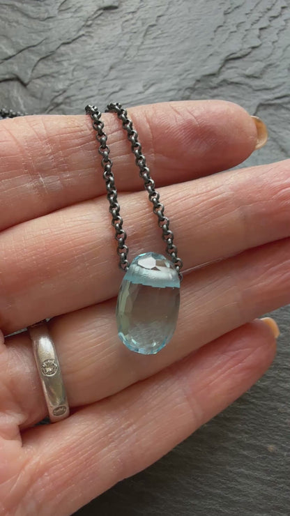Topaz Pendant Necklace