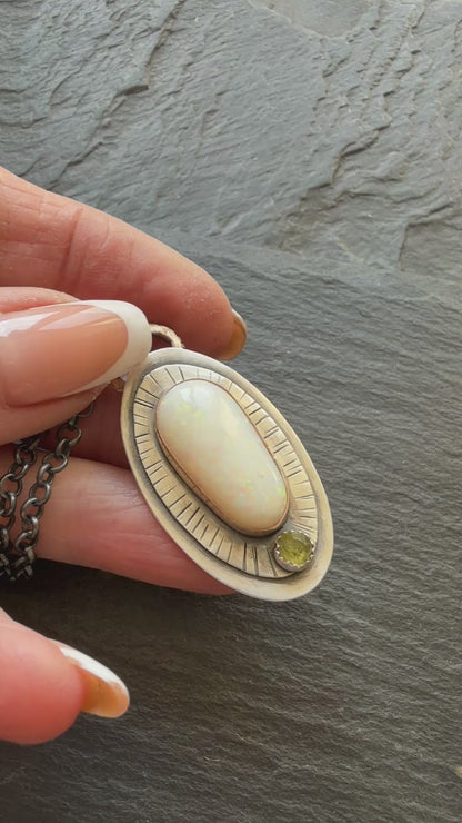 Ethiopian Opal Necklace